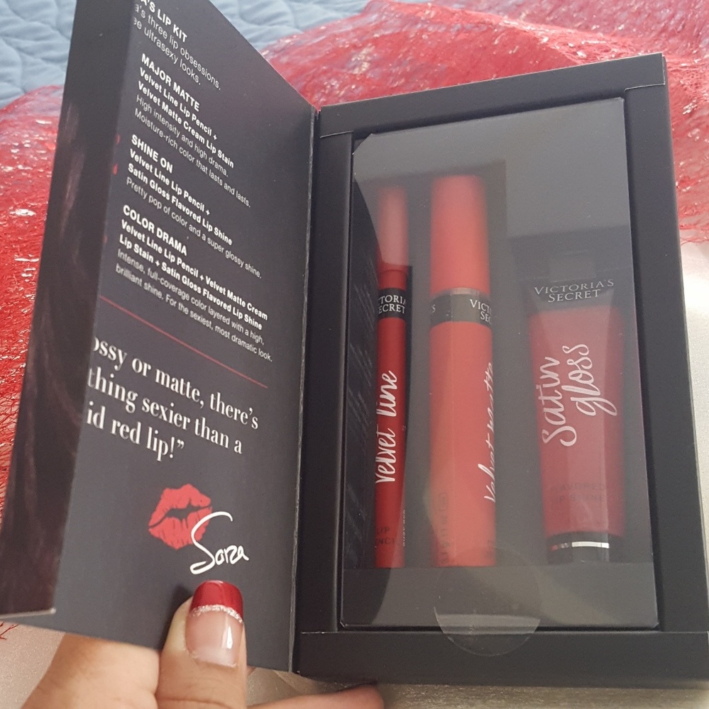 SOLD...Victoria Secret Lip Kit Collection